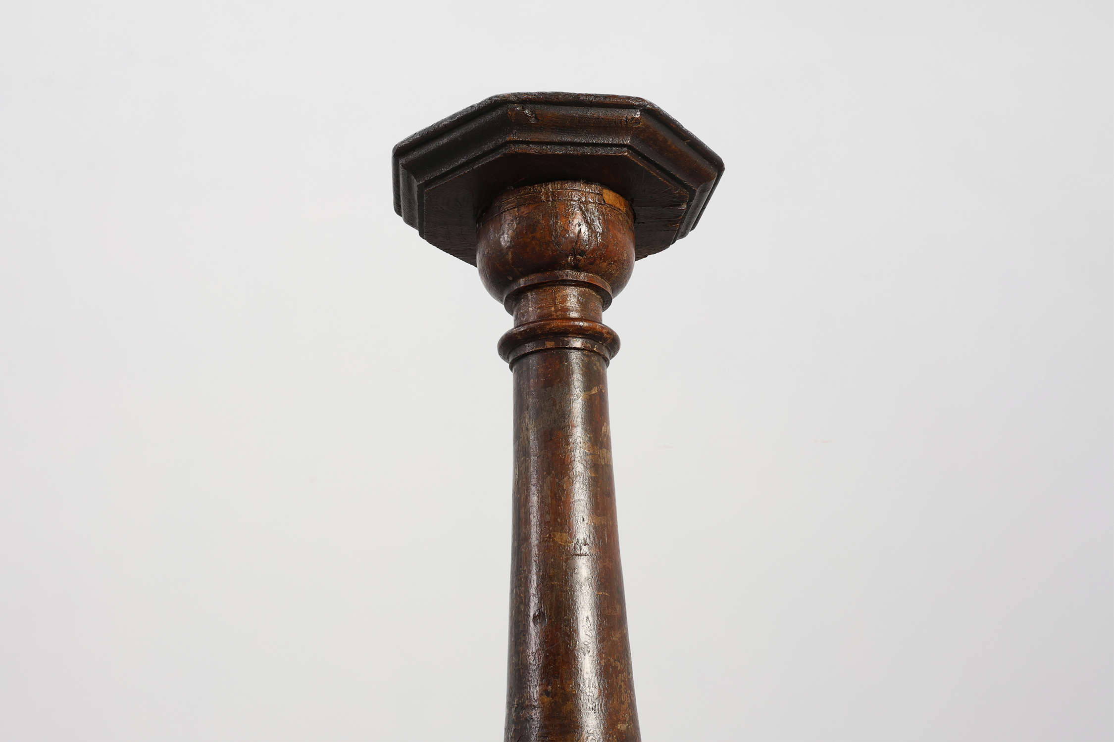 Pair of 18th‑Century French turned Church Pedestalsthumbnail